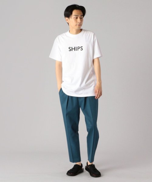 SHIPS MEN(シップス　メン)/SHIPS: ロゴ エンブロイダリー Tシャツ/img13