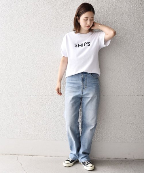 SHIPS MEN(シップス　メン)/SHIPS: ロゴ エンブロイダリー Tシャツ/img21