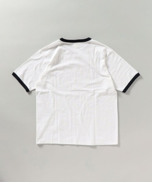 SHIPS MEN(シップス　メン)/【WEB限定/SHIPS別注】RUSSELL ATHLETIC: カレッジ プリント リンガー Tシャツ/img27