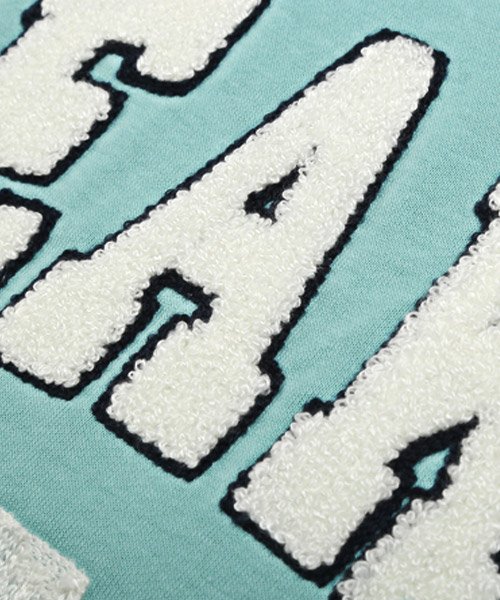 LUXSTYLE(ラグスタイル)/FREAKISHサガラ刺繍ロゴTシャツ/Tシャツ メンズ 半袖 ビッグシルエット ロゴ サガラ刺繍 カレッジ/img14