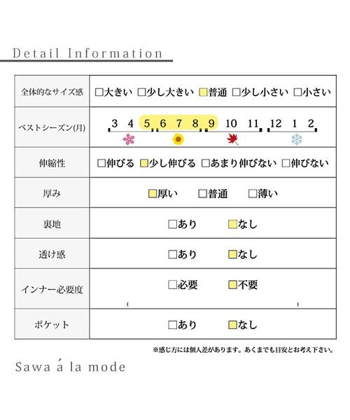 Sawa a la mode(サワアラモード)/エレガントな花レース広がるカットソー/img30