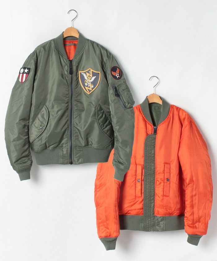 【AVIREX/アヴィレックス】MA-1 FLYING TIGERS フライト ジャケット/6162172 アビレックス ミリタリー アメカジ リバーシブル 【AVIREX/アヴィレックス】MA-1 FLYING TIGERS フライト ジャケット/6162172 アビレックス ミリタリー アメカジ リバーシブル