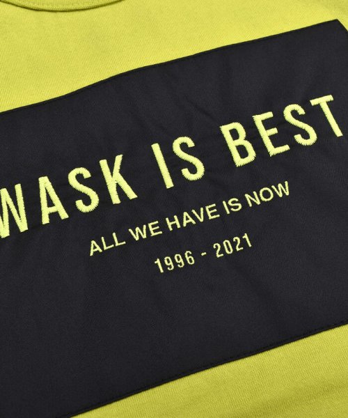 WASK(ワスク)/ナイロン ロゴ パッチ レーヤード 天竺 ビッグ 半袖 Tシャツ (100~16/img08