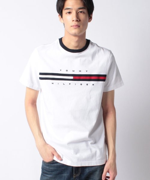トミーヒルフィガー ロゴ Tシャツ Tino Tee トミーヒルフィガー Tommy Hilfiger Magaseek