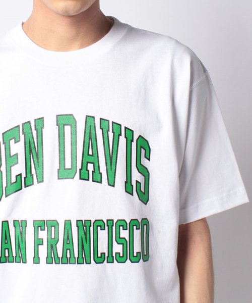 BEN DAVIS(BEN DAVIS)/【別注】【BENDAVIS】 ベンデイビス カレッジプリント 半袖 Tシャツ/img06