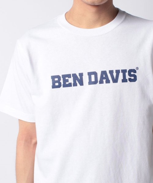 BEN DAVIS(BEN DAVIS)/【BENDAVIS】 ベンデイビス ブランドロゴ　バックプリントTシャツ/img08