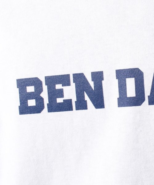 BEN DAVIS(BEN DAVIS)/【BENDAVIS】 ベンデイビス ブランドロゴ　バックプリントTシャツ/img10