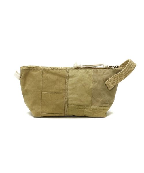 hobo(ホーボー)/ホーボー ポーチ hobo COTTON FRENCH ARMY CLOTH PATCHWORK POUCH 小物入れ 2L 日本製 HB－BG3315/img01