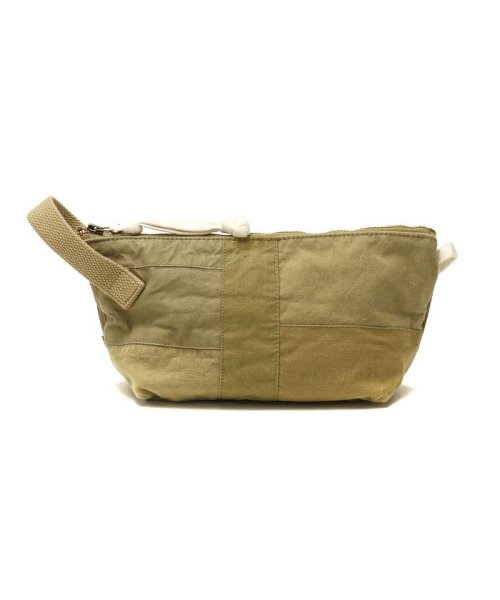 hobo(ホーボー)/ホーボー ポーチ hobo COTTON FRENCH ARMY CLOTH PATCHWORK POUCH 小物入れ 2L 日本製 HB－BG3315/img03
