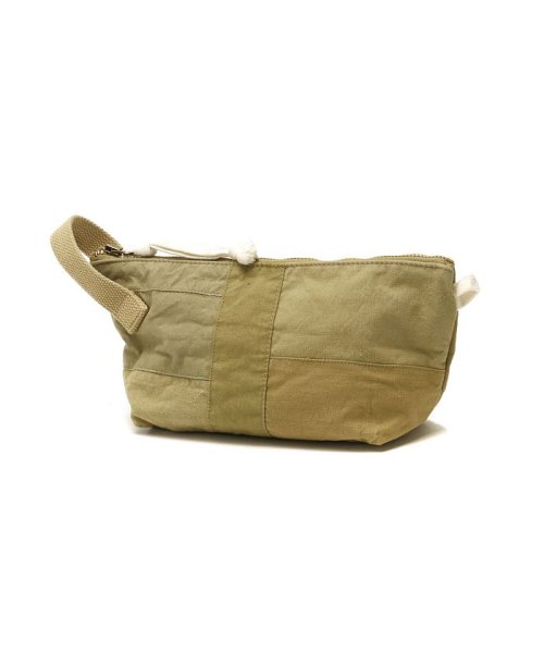 hobo(ホーボー)/ホーボー ポーチ hobo COTTON FRENCH ARMY CLOTH PATCHWORK POUCH 小物入れ 2L 日本製 HB－BG3315/img04