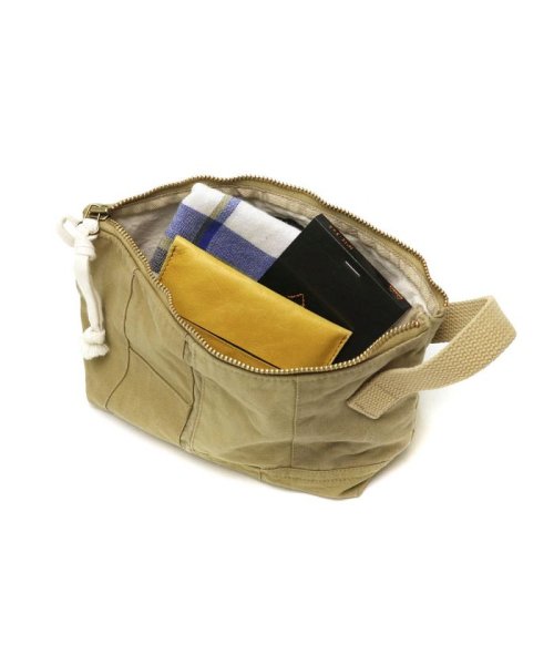 hobo(ホーボー)/ホーボー ポーチ hobo COTTON FRENCH ARMY CLOTH PATCHWORK POUCH 小物入れ 2L 日本製 HB－BG3315/img07