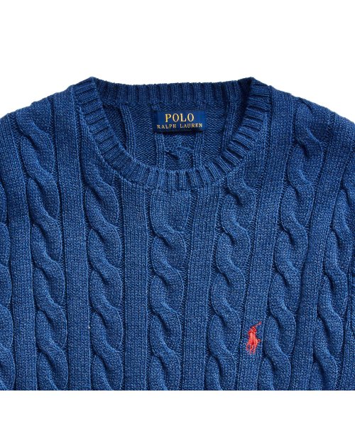 POLO RALPH LAUREN(POLO RALPH LAUREN)/ケーブルニット コットン セーター/img02