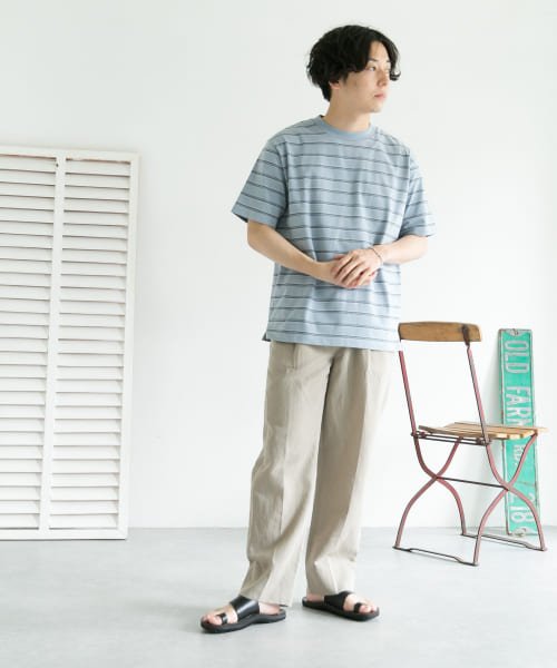 URBAN RESEARCH DOORS(アーバンリサーチドアーズ)/マルチボーダーショートスリーブTシャツ/img10