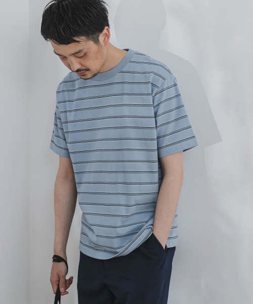 URBAN RESEARCH DOORS(アーバンリサーチドアーズ)/マルチボーダーショートスリーブTシャツ/img13