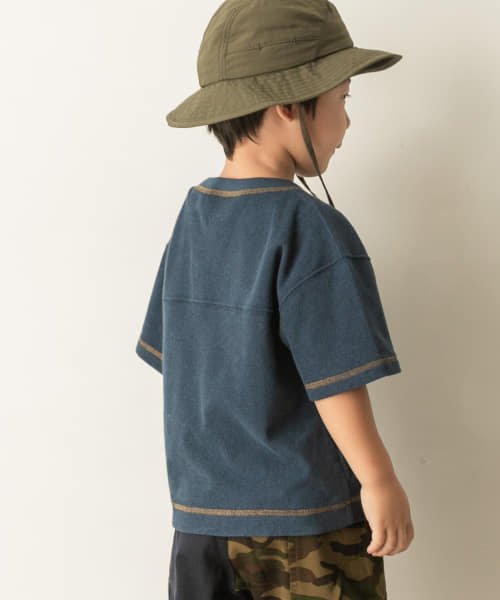 URBAN RESEARCH DOORS（Kids）(アーバンリサーチドアーズ（キッズ）)/パイルカラーステッチTシャツ(KIDS)/img01