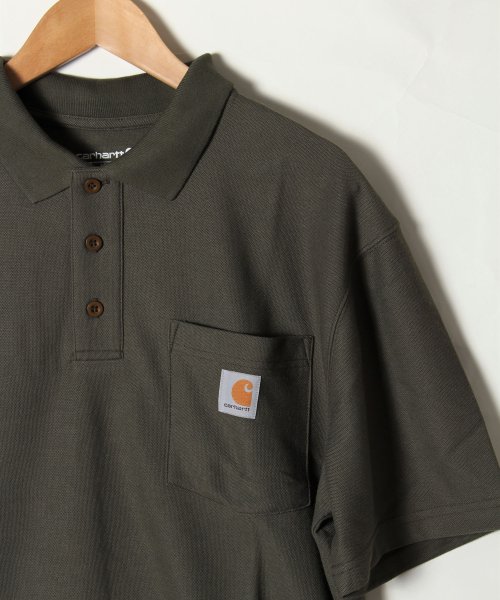 Carhartt(カーハート)/Carhartt/カーハート　ポケット付き1ポイントポロシャツ　/img11