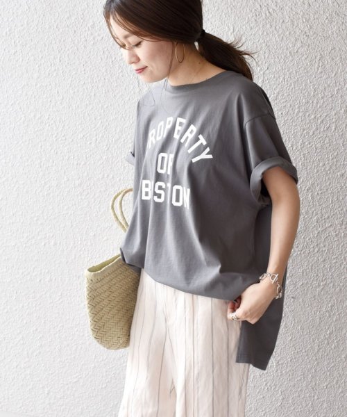 SHIPS WOMEN(シップス　ウィメン)/《一部追加予約》*カレッジ ビッグ TEE◆/img57