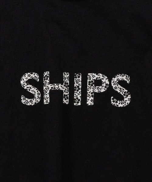 SHIPS MEN(シップス　メン)/【WEB限定】SHIPS: SCREEN STARS（Ｒ）ボディ SHIPS ロゴ フラワー柄 Tシャツ/img30