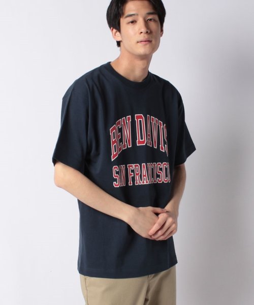 BEN DAVIS(BEN DAVIS)/【別注】【BENDAVIS】 ベンデイビス カレッジプリント 半袖 Tシャツ/img10