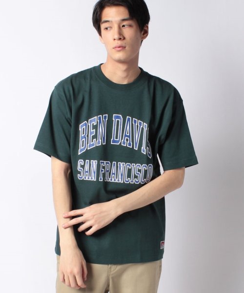 BEN DAVIS(BEN DAVIS)/【別注】【BENDAVIS】 ベンデイビス カレッジプリント 半袖 Tシャツ/img12