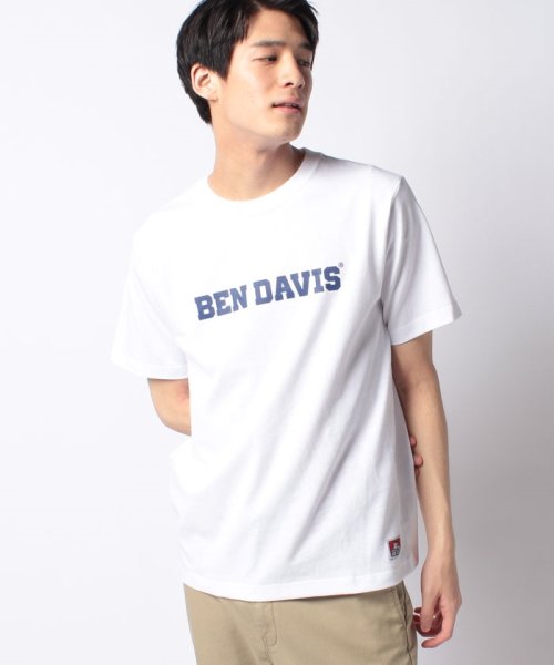 BEN DAVIS(BEN DAVIS)/【BENDAVIS】 ベンデイビス ブランドロゴ　バックプリントTシャツ/img14