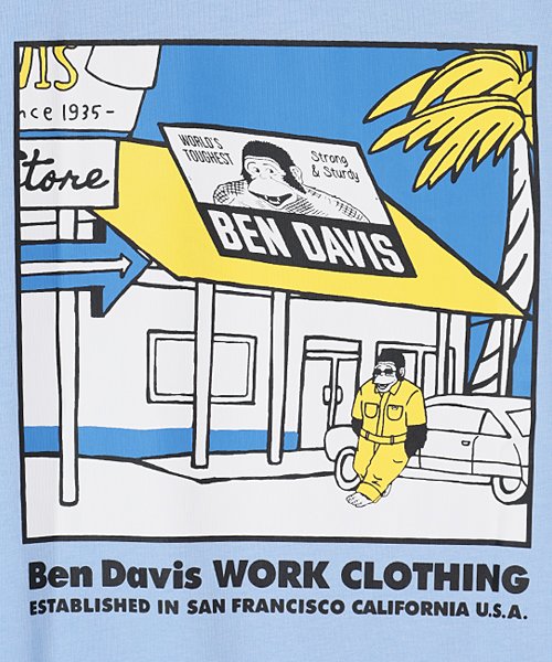 BEN DAVIS(BEN DAVIS)/【BENDAVIS】 ベンデイビス BEN'S STORE Tシャツ/img06