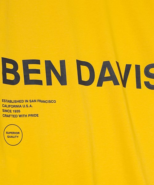 BEN DAVIS(BEN DAVIS)/【BENDAVIS】 ベンデイビス インダストリアルロゴTシャツ/img07