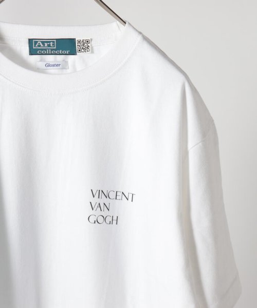 GLOSTER(GLOSTER)/【Art collector】 VINCENT VAN GOGH バックプリント アーティストフォトTシャツ/img09