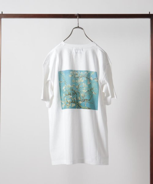 GLOSTER(GLOSTER)/【Art collector】 VINCENT VAN GOGH バックプリント アーティストフォトTシャツ/img10