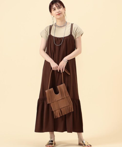 NOLLEY’S(ノーリーズ)/【TORRAZZO DONNA/ トラッゾドンナ】WEB限定サロペットワンピース/img11