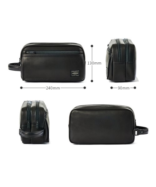 ポーター アメイズ ポーチ 022－03798 吉田カバン セカンドバッグ クラッチバッグ メンズ ブランド レザー 本革 結婚式 PORTER アメイズ ポーチ セカンドバッグ