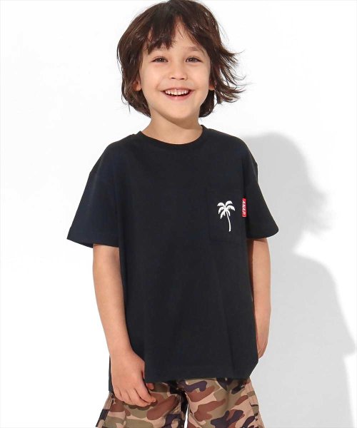 ANAP KIDS(アナップキッズ)/制菌ポケット付きパームツリービッグTシャツ/img04