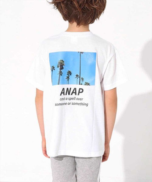 ANAP KIDS(アナップキッズ)/制菌ポケット付きパームツリービッグTシャツ/img10