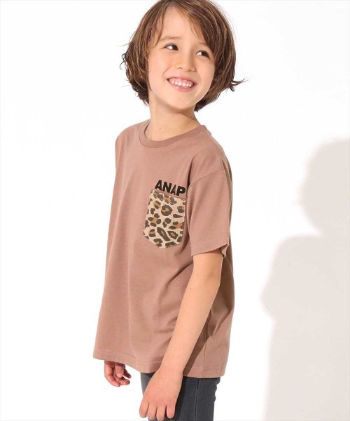 ANAP KIDS(アナップキッズ)/制菌アニマルポケットビッグTシャツ/img05