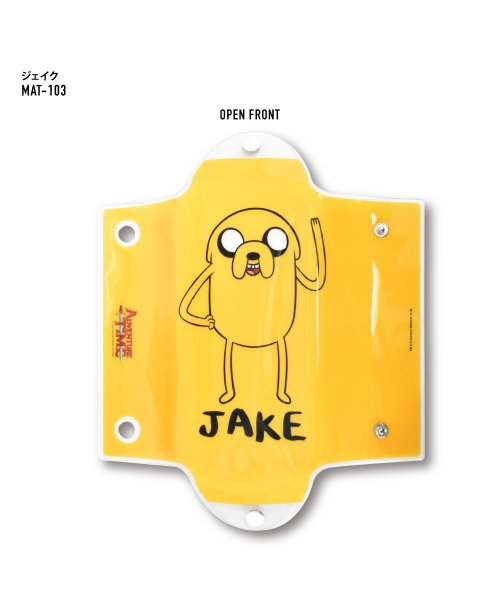 アドベンチャー タイム ペンケース 筆箱 小物入れ クリアマルチケース Lサイズ フィン ジェイク Bmo ブランド キャラクター かわいい シンプル トレンド ランナー Runner Magaseek