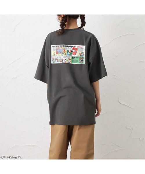 MAC HOUSE(women)(マックハウス（レディース）)/Kelloggs ケロッグ フロント刺繍Tシャツ 1515015－Z/img03