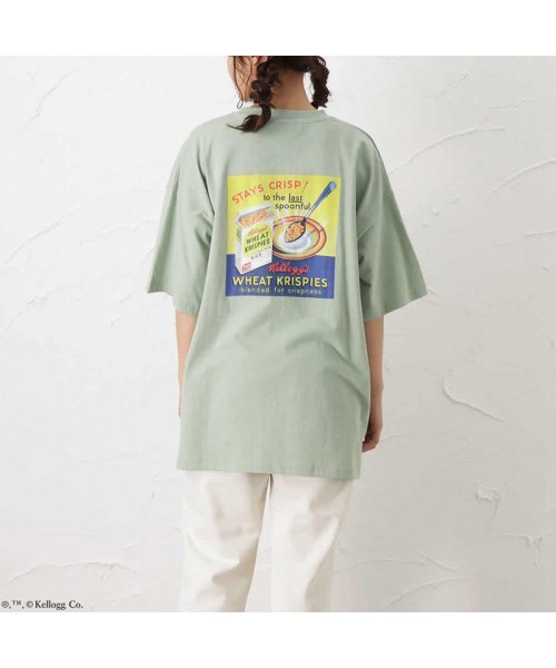 MAC HOUSE(women)(マックハウス（レディース）)/Kelloggs ケロッグ オーバーTシャツ 1515016－Z/img06