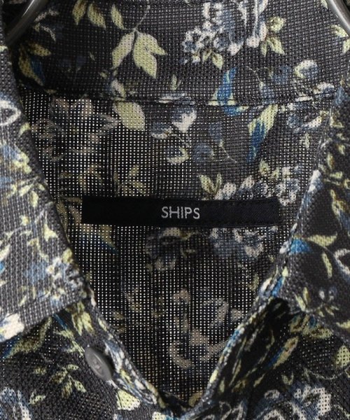 SHIPS MEN(シップス　メン)/SHIPS: カラミ メッシュ プリント ショートスリーブシャツ/img11