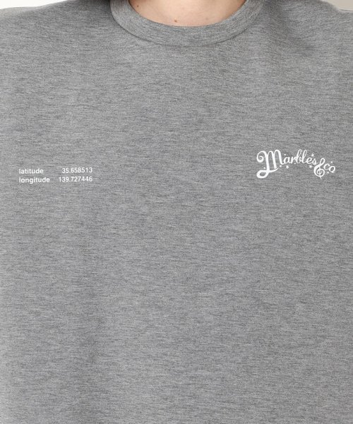 B'2nd(ビーセカンド)/MARBLES (マーブルズ) TECH CREW NECK AWEAT/テック クルーネックスウェット/img05