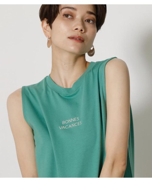 AZUL by moussy(アズールバイマウジー)/BONNES VACANCES TANKTOP/img19