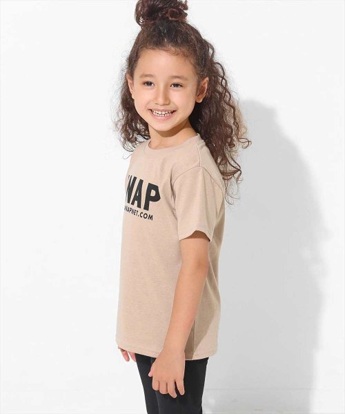 ANAP KIDS(アナップキッズ)/吸水速乾アドレスロゴＴシャツ/img10