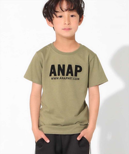 ANAP KIDS(アナップキッズ)/吸水速乾アドレスロゴＴシャツ/img17