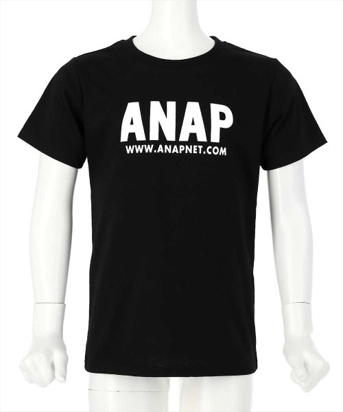 ANAP KIDS(アナップキッズ)/吸水速乾アドレスロゴＴシャツ/img31