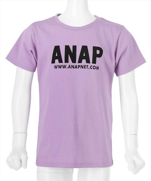 ANAP KIDS(アナップキッズ)/吸水速乾アドレスロゴＴシャツ/img36