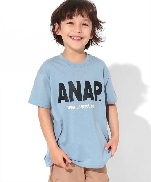 ANAP KIDS(アナップキッズ)/ANAPロゴプリントビッグTシャツ/img13