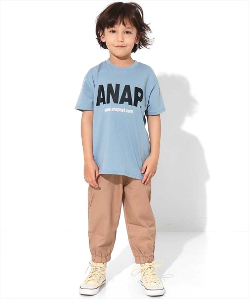 ANAP KIDS(アナップキッズ)/ANAPロゴプリントビッグTシャツ/img14