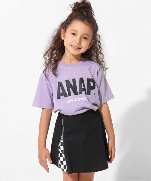 ANAP KIDS(アナップキッズ)/ANAPロゴプリントビッグTシャツ/img17