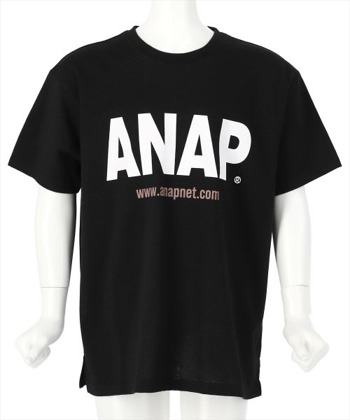 ANAP KIDS(アナップキッズ)/ANAPロゴプリントビッグTシャツ/img30