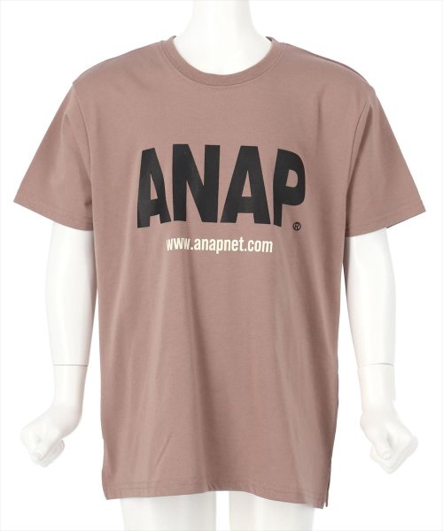 ANAP KIDS(アナップキッズ)/ANAPロゴプリントビッグTシャツ/img32