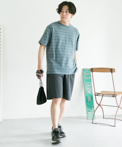 URBAN RESEARCH DOORS(アーバンリサーチドアーズ)/マルチボーダーショートスリーブTシャツ/img38